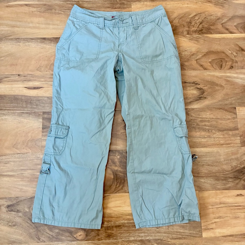 Y2K 2000's Vintage Womens SO Khaki Utility Cargo Pants Size 3 So Real So Right